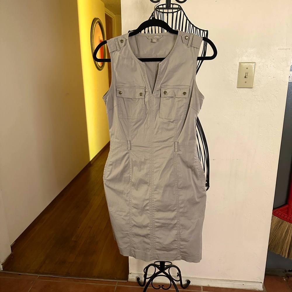 Banana Republic Cargo dress, worn twice, smoke free home.